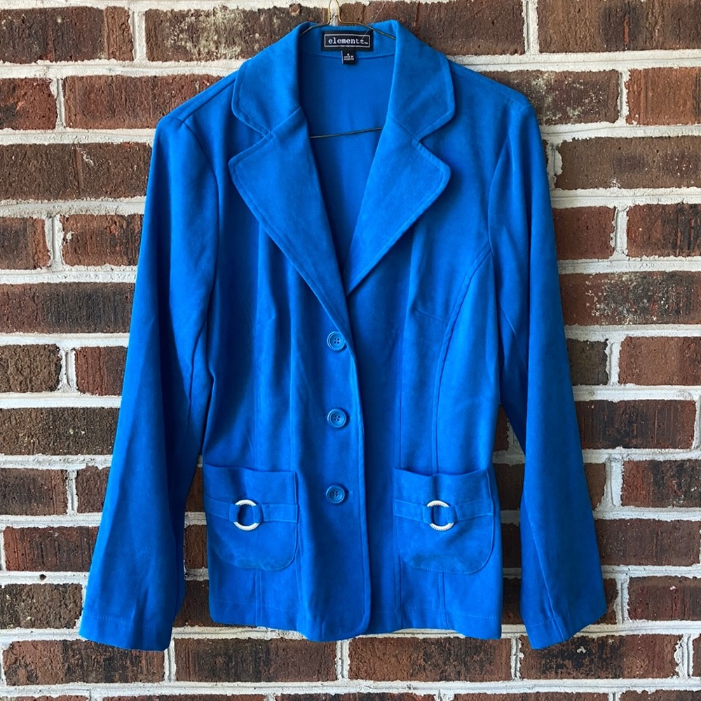 NWOT. Elementz lightweight blazer. Size S.
